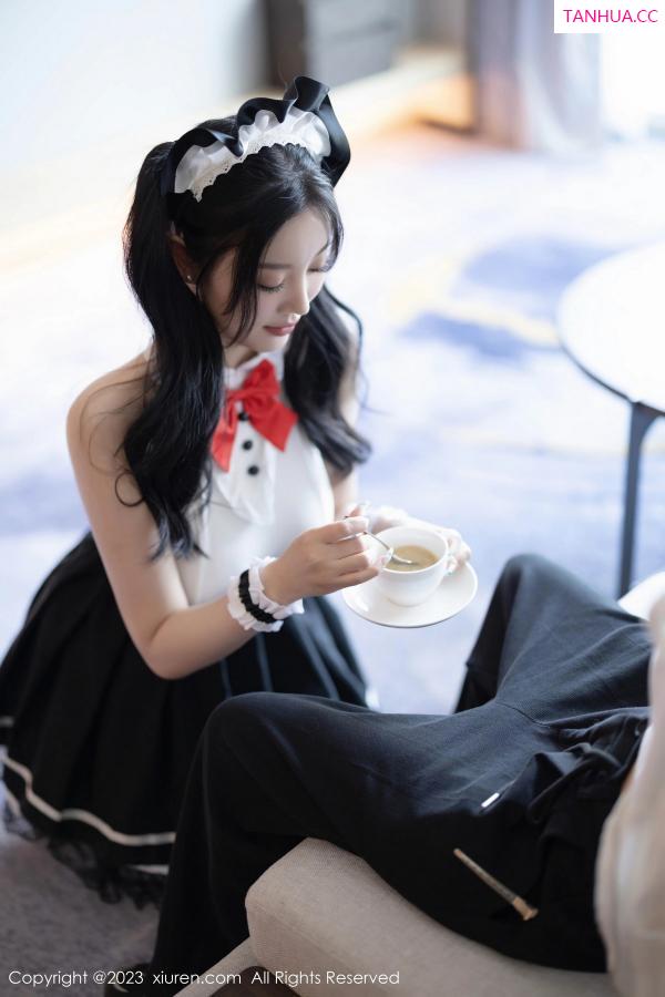 杨晨晨 sugar小甜心CC [XiuRen]高清写真图 2023.10.31 No.7590 杨晨晨Yome 黑丝美臀第20张图片